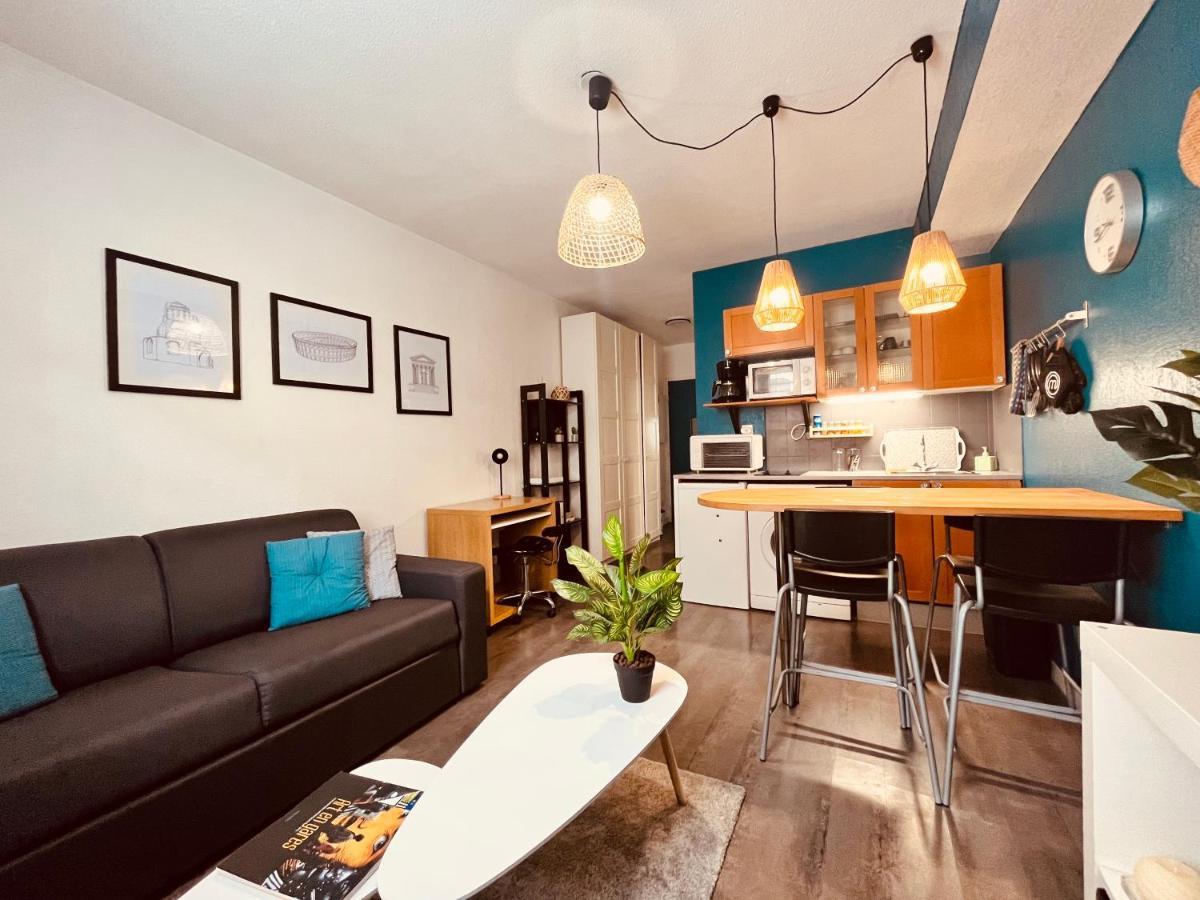 Le Jean-Jaures / Joli Studio Apartman Nîmes Kültér fotó